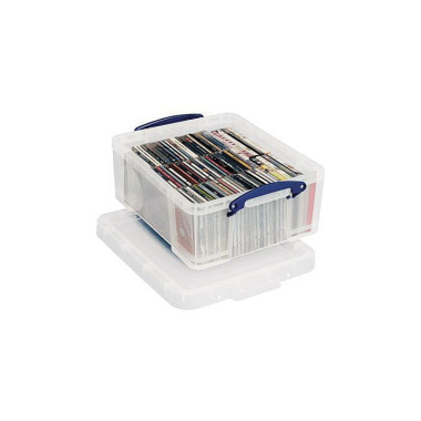 Really Useful Box Aufbewa hrungsbox 18C 48,5x20x38, 5cm 18l transparent 123211203