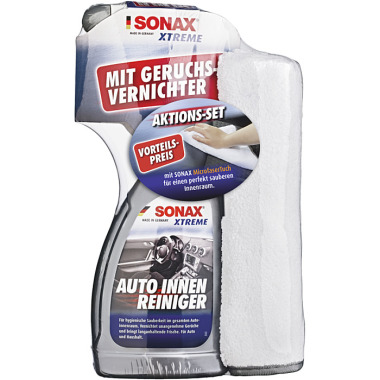 Sonax AktionsSet XTREME AutoInnenReiniger 500 ml mit MicrofaserTuch 02219410