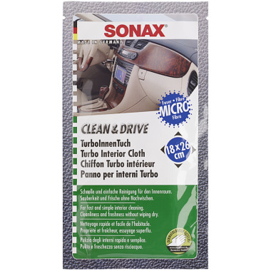 Sonax Clean&Drive TurboInnenTuch 18x26 Thekendisplay 04132000