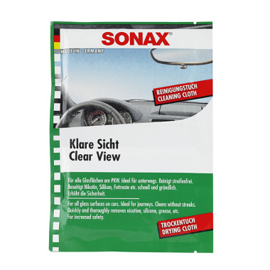 Sonax Klare Sicht Doppeltuch Thekendisplay 9 ml 03740000