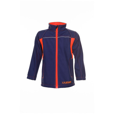 PLANAM Junior Softshelljacke marine/orange 86/92 6131086