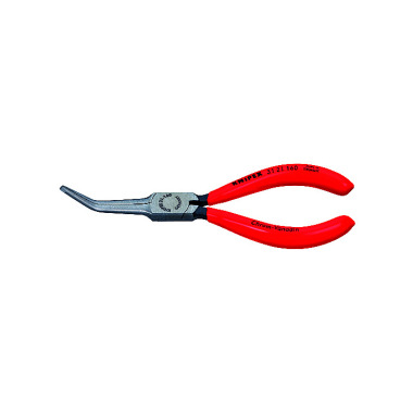 Knipex Flat Nose Pliers (Needle-Nose Pliers) black atramentized plastic coated 160mm 31 21 160 SB