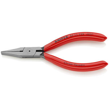 Knipex Flat Nose Pliers black atramentized 125mm 37 11 125