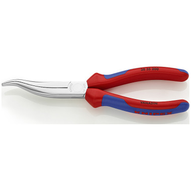 Knipex Mechanics' Pliers chrome plated with multi-component grips 200mm 38 35 200