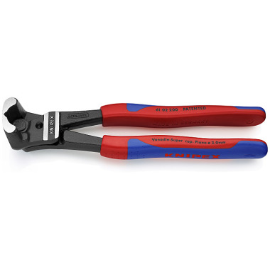 Knipex Bolt End Cutting Nipper black atramentized 200mm 61 02 200