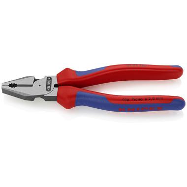 Knipex High Leverage Combination Pliers black atramentized 180mm 02 02 180