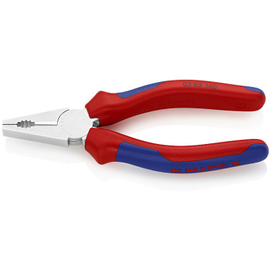 Knipex Combination Pliers chrome plated with multi-component grips 140mm 03 05 140