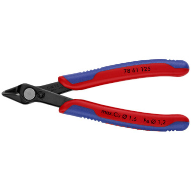 Knipex Electronic Super Knips® burnished with multi-component grips 125mm 78 61 125 SB