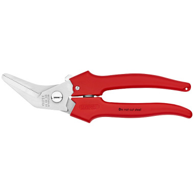 Knipex Combination Shears plastic coated 185mm 95 05 185