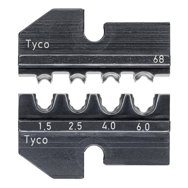 Knipex Crimping dies for solar cable connectors Solarlok (Tyco) 97 49 68