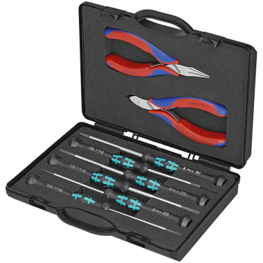 Knipex Case for Electronics Pliers for working on electronic components 00 20 18