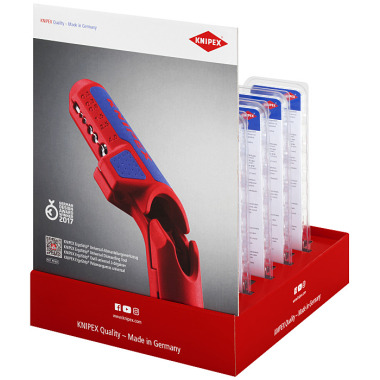 Knipex Thekendisplay 10-teilig 00 18 01 V27