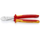 Knipex Kraft-Seitenschneider mit Befestigungsöse 74 06 250 T BK