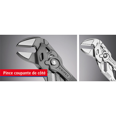 Knipex Zangenschlüssel Zange und Schraubenschlüssel in einem Werkzeug 250 mm 86 02 250