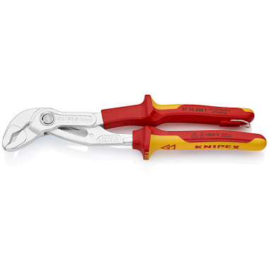 Knipex Cobra® VDE Hightech-Wasserpumpenzange, isoliert 87 26 250 T