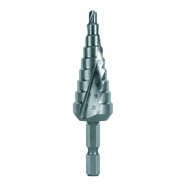 Ruko Step drill-Bit HSS, spiral fluted with split point 101051H