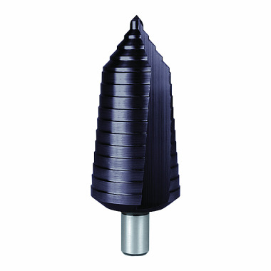 Ruko Step drill HSS-TiAlN, ground, straight fluted with split point 101097F