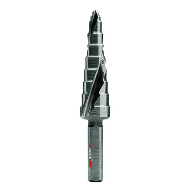 Ruko UC step drill FLOWSTEP TIP HSS, size 09, 5-12 mm 101650-9