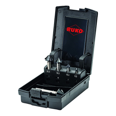 Ruko UC countersink set 4S HSS RUnaTEC 6.3-25.0 MM 5pcs ROSE 102891PRO