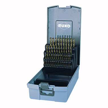 Ruko Twist drill set HSSCo5 50 pcs. in rose box 1.0-5.9 215217RO