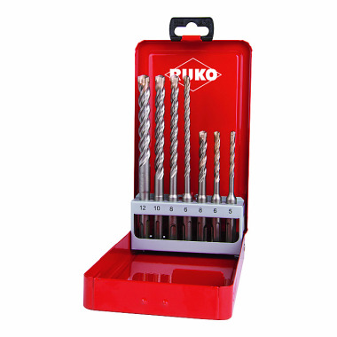 Ruko SDS-Plus hammer drill TC5X set in steel case 213246