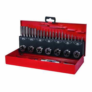 Ruko 31-piece set of DIY thread-cutting tools HSS 245010