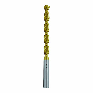 Ruko Twist drill DIN 338 TL 3000 HSS TiN 258024T