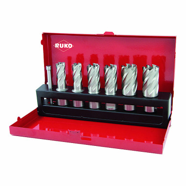 Ruko Core drill set HSSCo 7 pcs. 108840E