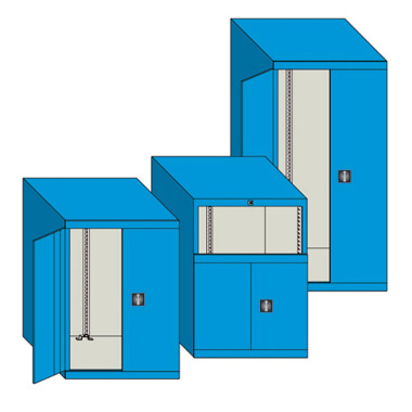 LOKOMA HINGED DOORS, 574 HIGH FOR MACHINE CABINET 717/ST 00.02.1908