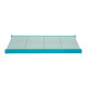 LOKOMA INSERTED FLOORING STEEL PANELS WITH 2-STANDARS,1250x400MM 00.09.5798