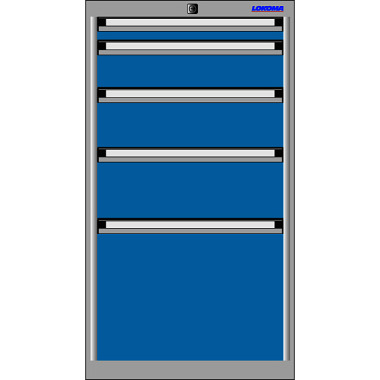 LOKOMA DRAWER BLOCK RS 440, 800h. 5SBL 50/100/125/150/300 TA 00.07.9201