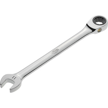 Vigor Ratchet combination wrench, long - outside hexagon profile, outside double hexagon profile - 11 V1021