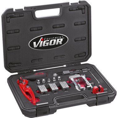 Vigor Flaring tool set - Number of tools: 13 V1728