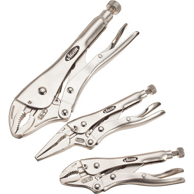 Vigor Grip pliers set - Number of tools: 3 V1808