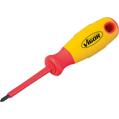 Vigor VDE Phillips screwdriver - Phillips profile PH - PH0 V2062