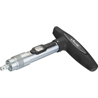 Vigor T-handle torque screwdriver, solid square 6.3 mm (1/4 inch) - Total length: 190 mm - Nm min-max: 0.2 ? 2 V4431-2