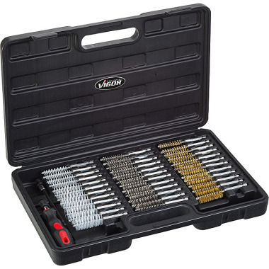 Vigor Brush set - number of tools: 38 V4646