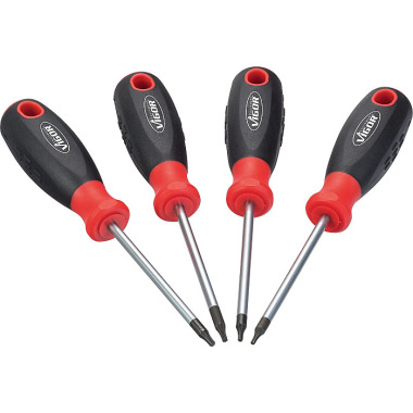 Vigor TORX® screwdriver set - inside TORX® profile - number of tools: 4 V4418