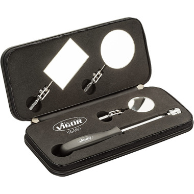 Vigor Telescopic mirror set - number of tools: 4 V5480