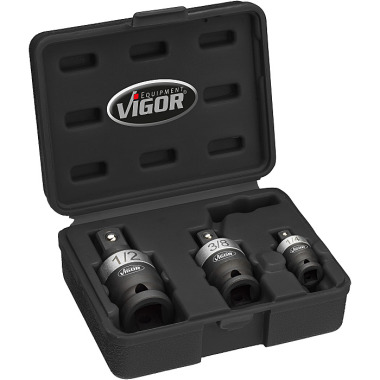 Vigor Impact wrench joint set - Number of tools: 3 V5505