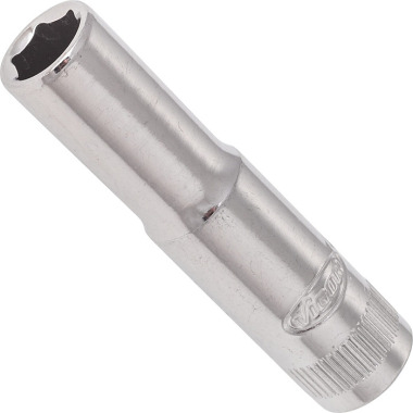 Vigor Socket wrench insert, long - square hollow 6.3 mm (1/4 inch) - outside hexagon profile - 7 V2536N