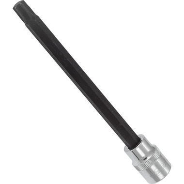 Vigor TORX® screwdriver bit - square hollow 10 mm (3/8 inch) - inside TORX® profile - T45 V6095