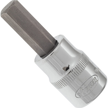 Vigor Screwdriver bit - square hollow 10 mm (3/8 inch) - hexagon socket profile - 8 V2280N