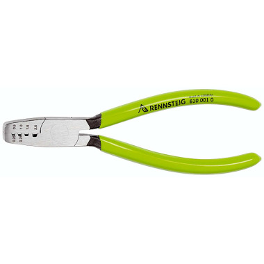 Rennsteig Ferrule crimping pliers PE 7.1 for 0.25 - 2.5 mm², polished 610 001 0