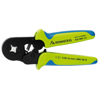 Rennsteig Ferrule crimping pliers PEW 8.84 for 0.08 - 10.0 mm², burnished 610 084 3 2