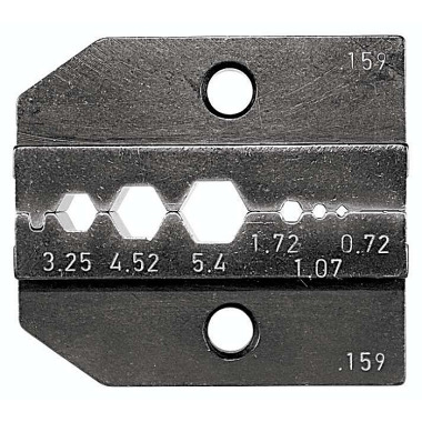 Rennsteig Crimping die for coax connectors RG 58, RG 174, RG 316, RG 188 624 159 3 0