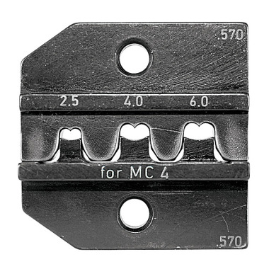 Rennsteig Crimping insert for Multi Contact MC 4 2.5/ 4.0 / 6.0 mm² 624 570 3 0