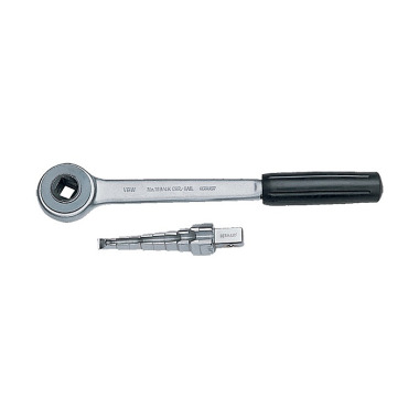 VBW Combined spud wrenches with ½" ratchet, 10-stufig 199 120