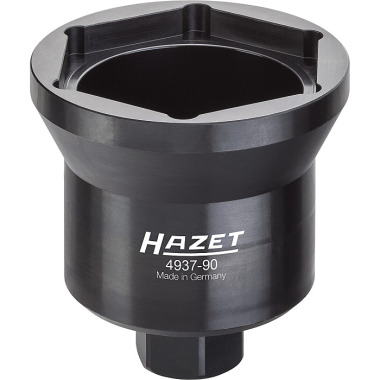 HAZET Commercial vehicle axle nut socket wrench 4937-90