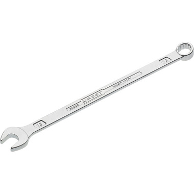 HAZET Combination spanner, extra long, slim design - external double hexagon traction profile - 13 mm 600LG-13